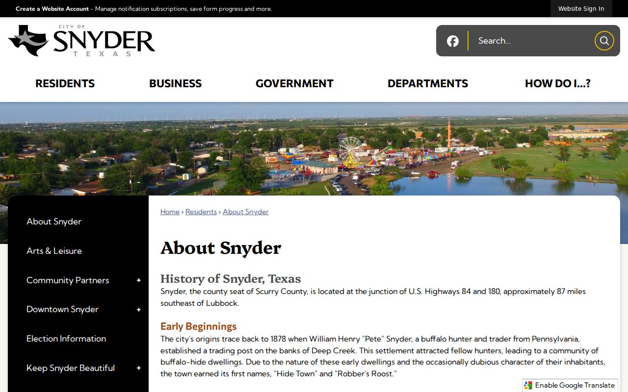 Scurry County warrant search context in Snyder, the county seat
